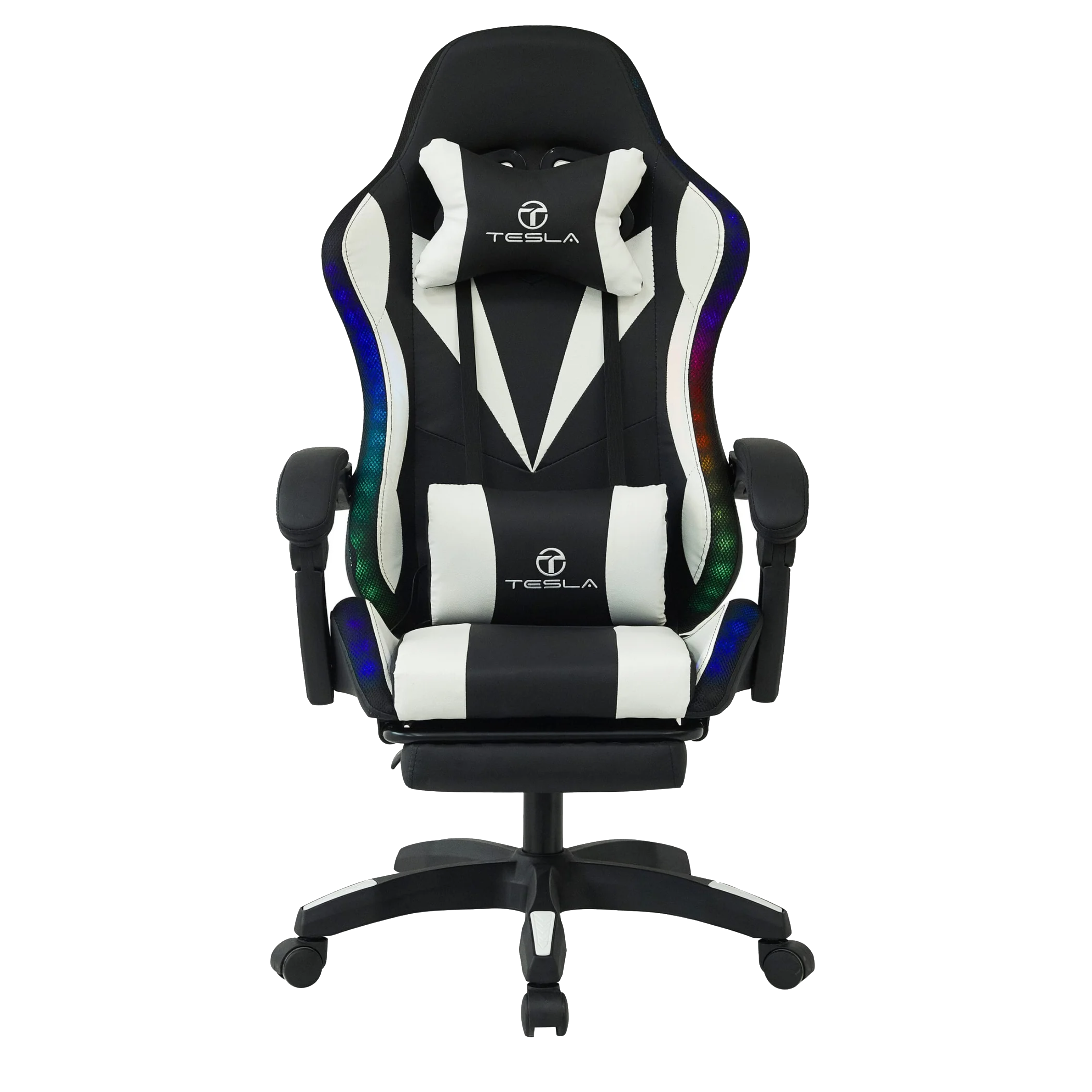 כסא גיימינג הכולל תאורת LED