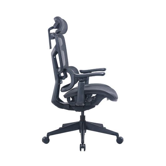 כסא מנהלים – דגם בטרפליי גבוה בד רשת