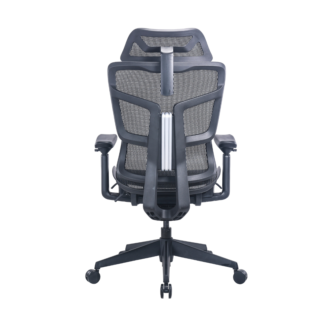 כסא מנהלים – דגם בטרפליי גבוה בד רשת