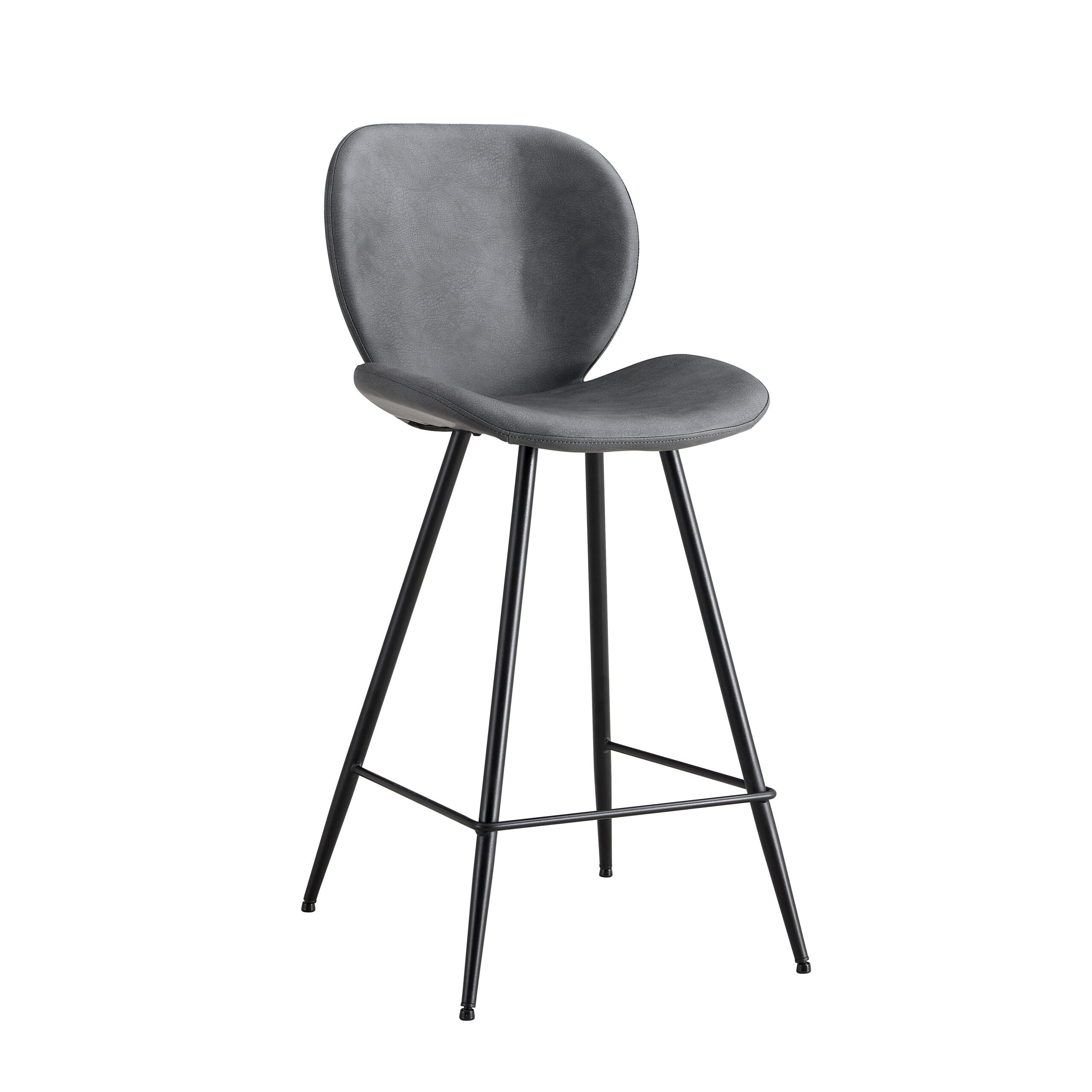 כסא בר דגם דנילו דמוי עור