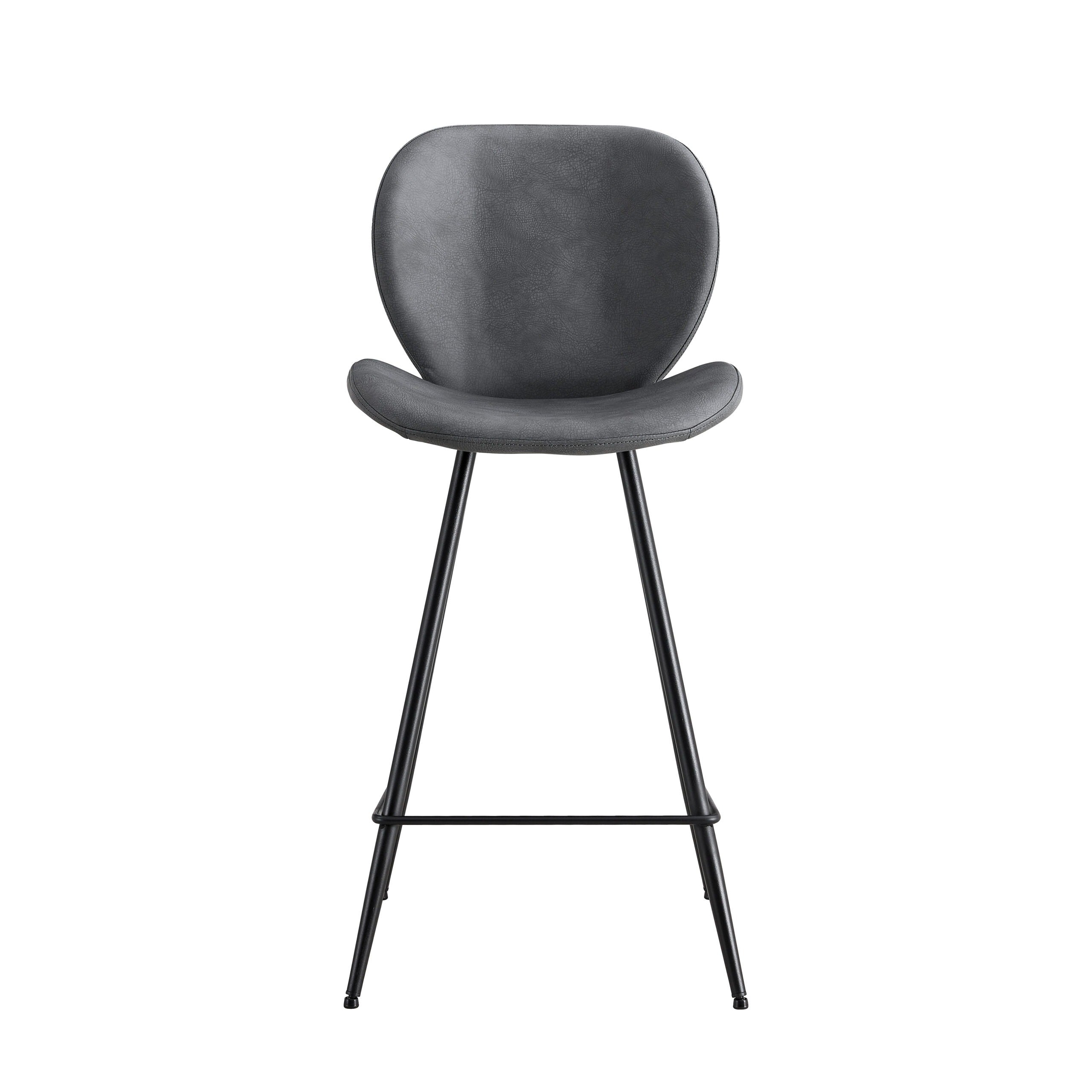 כסא בר דגם דנילו דמוי עור